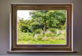 aluclad pivot window